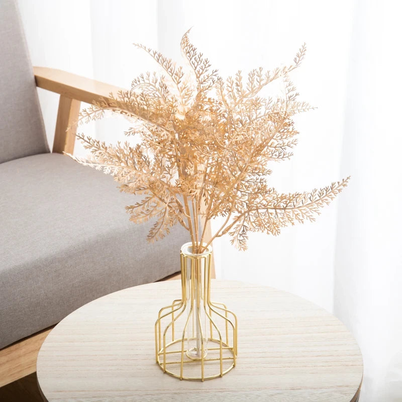 Gold Aquatic Vase