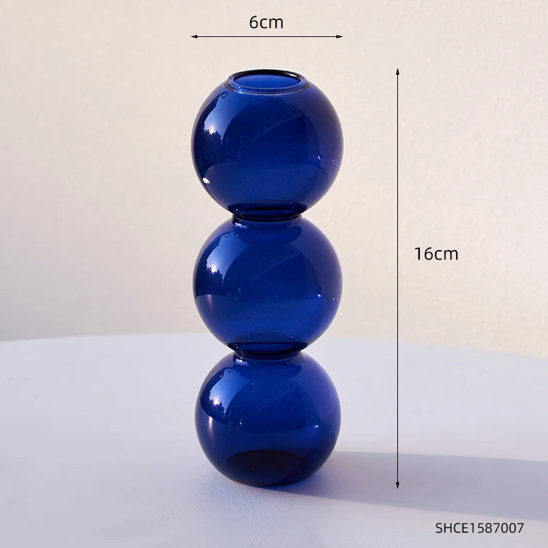 Hand- Blown Glass Vase