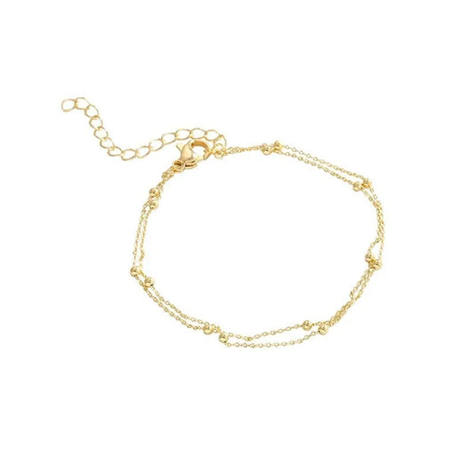 Gold Sphere Bracelet