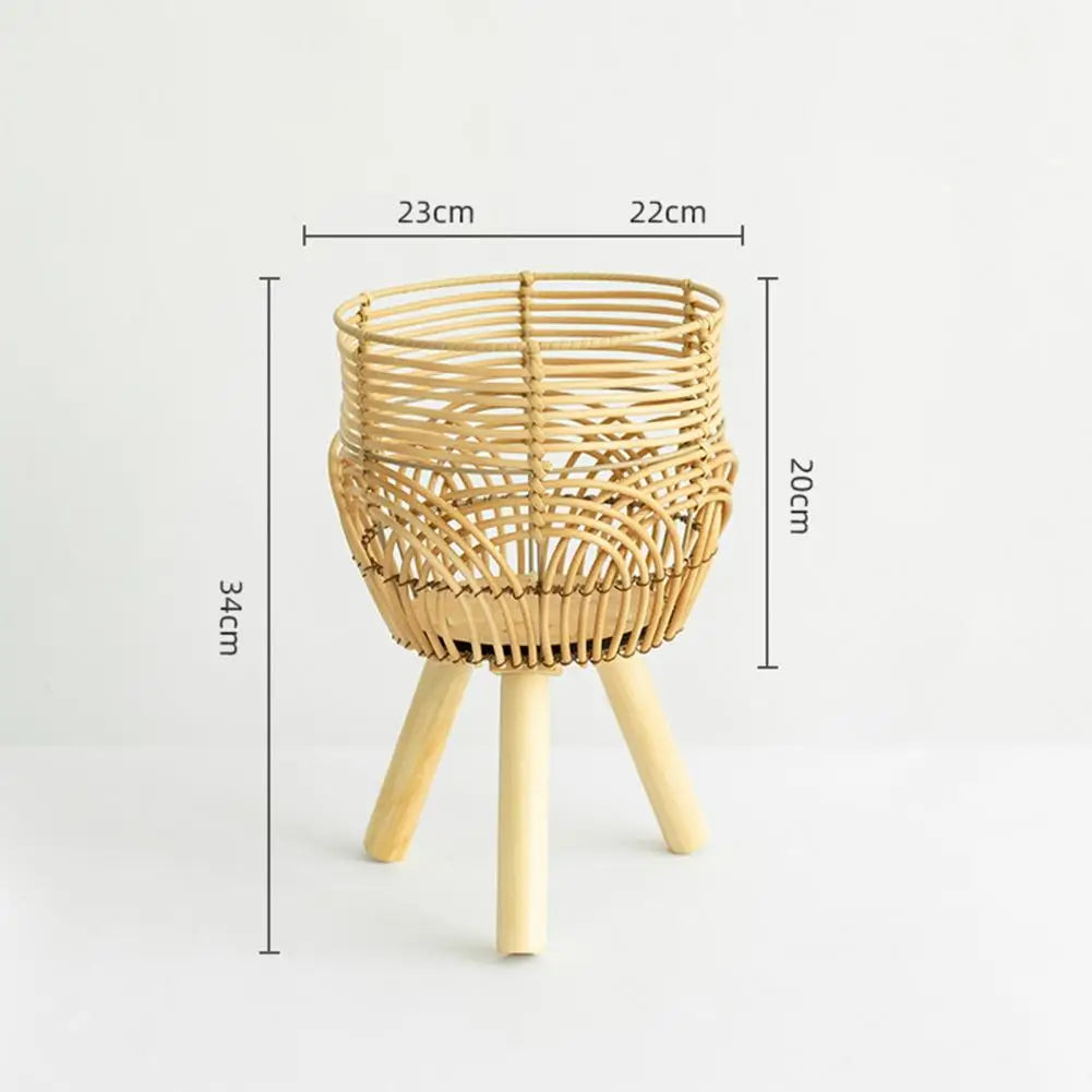 Rattan Flower Stand