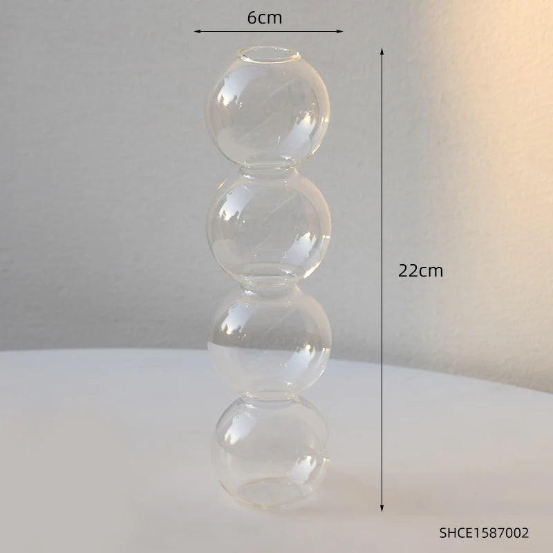 Hand- Blown Glass Vase